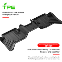 Tapis de coffre arrière 3D TPE MIPI toutes saisons, imperméable, antidérapant, résistant aux rayures, anti-poussière, facile à nettoyer, épaisseur 2,1 mm, ensemble complet RANGER