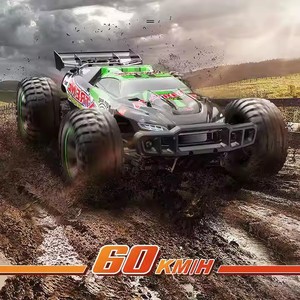 Voiture RC 1:10 4WD RC Car 60 KM/H High Speed Drift <span class=keywords><strong>Racing</strong></span> 2.4G Monster <span class=keywords><strong>Truck</strong></span> Remote Control Off-Road LED Toys for for Kid Gift - Product Image 3