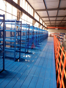 Rak rak gudang tugas berat industri Tiongkok mendukung baja mezzanine sistem gudang rak rak penyimpanan - Product Image 3