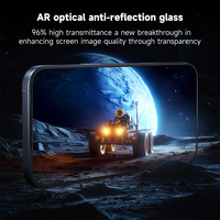Protection d'écran en verre trempé 3D incurvé ultra-fin 0,4 mm, dureté 9H, anti-rayures, anti-graisse, anti-traces de doigts, qualité AAA