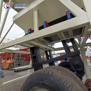 Centrale à béton mobile YHZS75, 150 m³/h, haute efficacité et machine de malaxage portable avec contrôle informatique automatique - Product Image 3