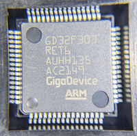 Microcontrôleur ARM Cortex-M4 GD32F303RET6 en stock, circuits intégrés multifonctionnels haute performance, composants électroniques