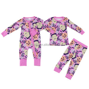 Ropa de bebé cómoda de alta calidad, conjunto de <span class=keywords><strong>dos</strong></span> piezas, pijamas de animales con estampado de manga larga para bebés para niñas - Product Image 3