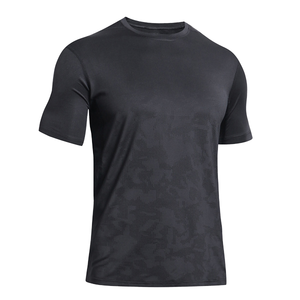 Camiseta de manga corta de malla personalizada de buena calidad al por mayor de fábrica para hombres, ropa de entrenamiento deportiva para gimnasio y trotar - Product Image 6