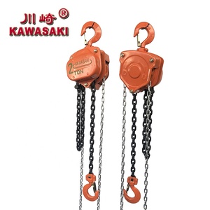 Kawasaki 2 Ton 9m Hand Chain Hoist Manual Lifting Block Portable Hook IP55 Protection for Truss Construction Works High Quality - Product Image 3