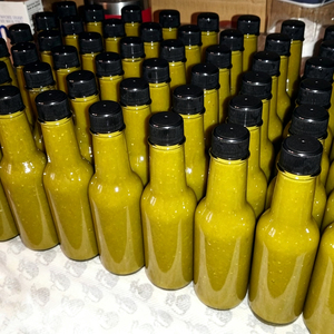 Mini Botellas de Vidrio para Salsa Picante de 3oz, 5oz y 8oz, Paquete para Salsa <span class=keywords><strong>Cajun</strong></span> Casera con Cápsulas Retráctiles, Botellas para Extracto de Vainilla - Product Image 6