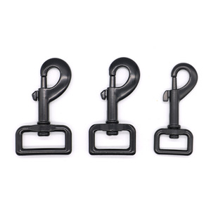 Zinc Alloy Dog <b>Leash</b> Hook Matte Black Quick Release <b>Pet</b> Accessory Hardware Buckle Lock For <b>Leashes</b> - Product Image 1