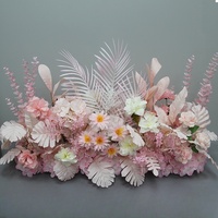 Fleur artificielle en soie, 100 cm de long, 50 cm de large, 200 cm de haut, style romantique, durable, pour mariage, fête, décoration de la maison
