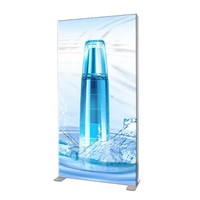 Afficheur publicitaire rétroéclairé LED Jiongchang, cadre de boîte lumineuse en aluminium, boîte lumineuse Seg, boîte lumineuse rétroéclairée pop-up, présentoir de salon professionnel