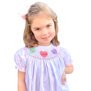 ชุดเดรสเด็กผู้หญิงทุกขนาดทำจากผ้าฝ้าย100% ชุดเดรสหลวมๆของ2024วาเลนไทน์ - Product Image 4