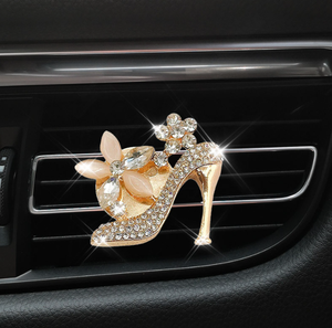 Nuevo <span class=keywords><strong>Clip</strong></span> Aromatizante para Ventilación de Coche con Diamantes de Imitación, Difusor de Perfume de Evaporación Natural para Salida de Aire, Venta al por Mayor - Product Image 4
