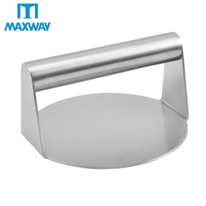 Presse à Hamburger Écologique en Acier Inoxydable – Outil de Cuisine Essentiel pour Barbecue, Moule en Fer pour Camping en Plein Air – Vente Flash - Product Image 6