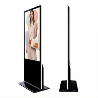 Mesin Iklan Luar Ruangan Ultra-tipis 50 Inci Layar Sentuh Cerdas Berwarna Penuh untuk Video Wall di Pusat Perbelanjaan