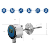Capteur de vitesse du vent Anti-Pollution IP65 4-20ma RS485 avec écran LCD