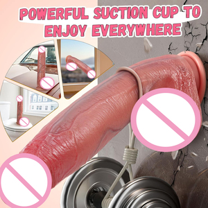 <span class=keywords><strong>Dildo</strong></span> in Silicone Ultra realistico <span class=keywords><strong>Dildo</strong></span>, <span class=keywords><strong>Dildo</strong></span> realistico per G Spot e gioco anale con potente ventosa, Sex Toy per le donne degli uomini - Product Image 5