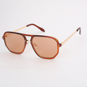 Gafas de sol unisex OEM New Trendy SP10333 con protección UV400, montura completa, patillas metálicas, para uso en exteriores, protección solar a la moda. - Product Image 2