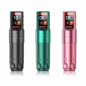 เครื่องสักไร้สายแบบปรับระดับได้ ความจุแบตเตอรี่ 2000mAh สำหรับงานศิลปะบนร่างกาย ขายส่ง - Product Image 1