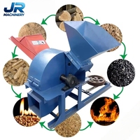 Fournisseur de déchiqueteuses de bois mobiles à alimentation automatique, haute efficacité, moteur 380V 7500W, machine de production de sciure de bois