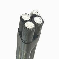 Câble d'alimentation aérien en aluminium isolé XLPE ABC pour ligne de transmission aérienne