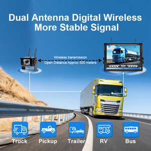 Waterproof <b>Wireless</b> Rear View <b>Camera</b> Monitor System 10.1 Inch Digital Backup for Truck Trailer Van Bus <b>Wireless</b>-10.1N-X38-1 10.1 - Product Image 4