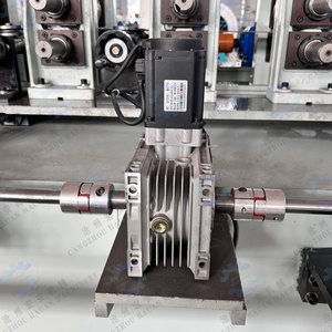 เครื่องขึ้นรูปเหล็กเพอร์ลินแบบอัตโนมัติเต็มรูปแบบ ควบคุมด้วย PLC พร้อมมอเตอร์เกียร์และลูกปืนสำหรับงานก่อสร้าง - Product Image 3