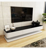 Ensemble Table basse et TV au Design moderne, taille petite, support de télévision, pour salon, promo, 2021