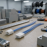 JST XA Serie 2,5mm Kabel-zu-Kabel-Verbindung, Verzinnte Kupferkabelkonfektion für Industrieanlagen