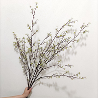 Bunga Lily Buatan Sentuhan Nyata Buatan Tangan, Batang Panjang 84 cm, Bunga Lily Sutra Imitasi Berlapis untuk Dekorasi