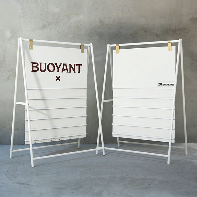 Custom Portable Swinging Pavement Sign Outdoor Stand a Frame Advertising Sandwich Board Letter Sidewalk Sign