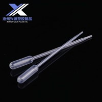 Gouttes en plastique jetables de laboratoire 3ml Pipette Pasteur de transfert 1ml 2ml 3ml 5ml 10ml