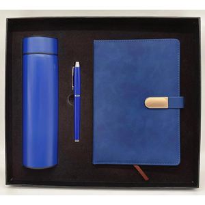 Customized Pu Leather Note Book Corporate Gift Set <b>A5</b> Journal Wholesale Promotional Luxury Business Gift Items <b>Notebook</b> With Pen - Product Image 4