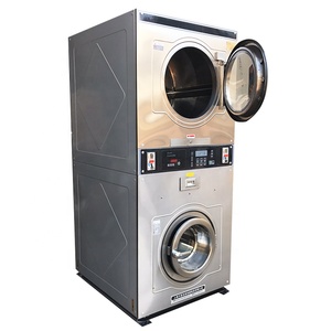Haute qualité <span class=keywords><strong>8</strong></span> + <span class=keywords><strong>8</strong></span> <span class=keywords><strong>kg</strong></span> vapeur chauffage pièce laveuses sécheuses pour laverie en libre-service - Product Image 3