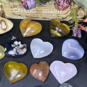 Cuori in Ametista di Alta Qualità Kindfull, Cristalli Misti per Guarigione Spirituale, Pietre <span class=keywords><strong>a</strong></span> Forma di Luna per Decorazione - Product Image 5