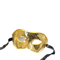 Masque de bal masqué pour hommes et femmes, masque de bal masqué d'Halloween, masque de luxe en verre miroir, masque de cosplay animal