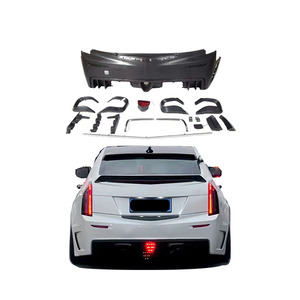 Difusor Trasero de Alta Calidad Estilo GT para <span class=keywords><strong>Cadillac</strong></span> ATS 2014-2020, Protector de Parachoques Trasero - Product Image 1