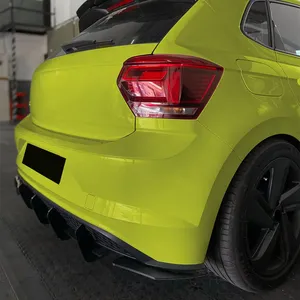 Protector de Parachoques Trasero para Polo MK6 2018-2021 Hatchback, Difusor Inferior, Accesorios para Carrocería - Product Image 5