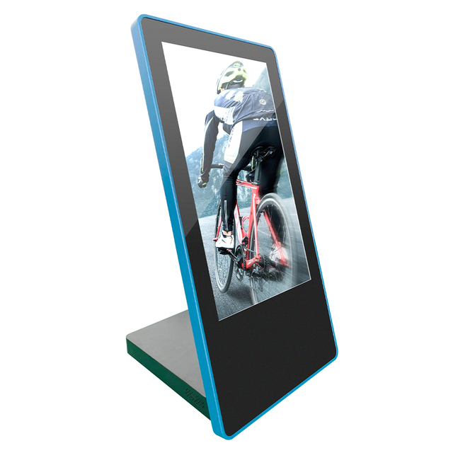 VISIGN Small Size Touch Screen Kiosk Customization Design Desktop Type Mounted to Table 21.5 Inch Capacitive Touch Android Kiosk