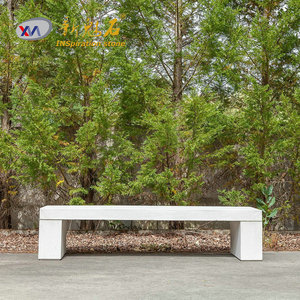 Nuevos Materiales de Construcción en Piedra, Banco de Concreto para Exteriores XMS006, Alto Rendimiento, Resistente a la Corrosión, para Paisajismo Municipal - Product Image 2