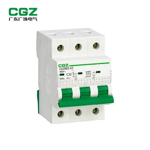 Interrupteur coupe-vent électrique miniature MCB c63 amp, 1 pièce, de meilleure qualité