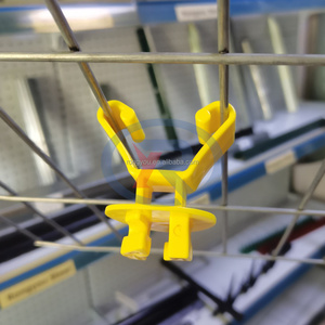 Aisladores de Postes de Cerca de Estilo Tradicional, Resistentes a los Rayos UV, Material PP, Revestimiento de PVC, Acero para Seguridad en Jardines, Cercas Temporales 3D - Product Image 4