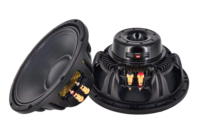 NR Haut-parleur passif AC 10 pouces en néodyme 8 ohms pour systèmes de subwoofer intérieurs/extérieurs, boîtier en aluminium, Line Array actif/passif