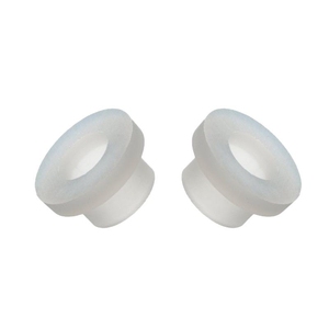 Ring bahu bertingkat dari plastik nilon DIN otomotif hitam khusus berlapis perekat - Product Image 3