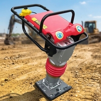 Pilonneuse électrique 3KW WS-125/130, Pilonneuse à impact pour la construction, Moteur 220V/380V, Compacteur de sol robuste 75kg