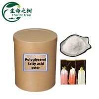 Émulsifiant d'ester d'acide gras de polyglycérol de qualité alimentaire rentable de qualité supérieure pour les additifs alimentaires de crème glacée et de boulangerie