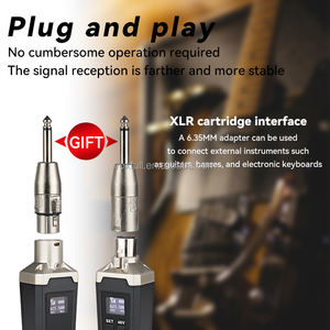 UHF Drahtloses Audio-Konvertierungssystem mit 48V Phantomspeisung für Dynamische und Kondensatormikrofone, Plug-and-Play - Product Image 3