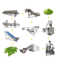 Bestsellers Moringa Bladerdroger Moringa Bladerpoeder Volledig Automatische Productiemachine Moringa Bladerdroger