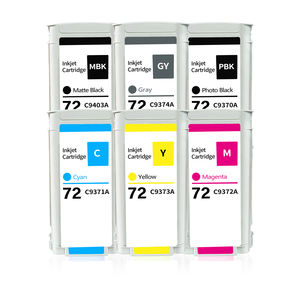 Cartouches d'encre grand format compatibles avec 72 C9403A <span class=keywords><strong>C9370A</strong></span> pour H P Designjet T1120 T2300 T795 T610 T620 - Product Image 6