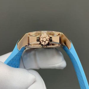 Reloj Mecánico Automático con Caja de Cerámica, Cristal de Zafiro, Diseño Impermeable y Correa Azul - Product Image 5