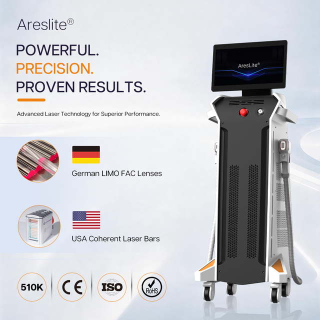 Hot Sale Aesthetic Medicine 808Nm 755Nm 940Nm 1064Nm Hair Removal Machine Laser Professional