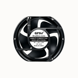Ventilador Metálico de CC 17251 de 12V, Soplador de Alto Volumen para Estación de Carga de Inversores Fotovoltaicos - Product Image 2